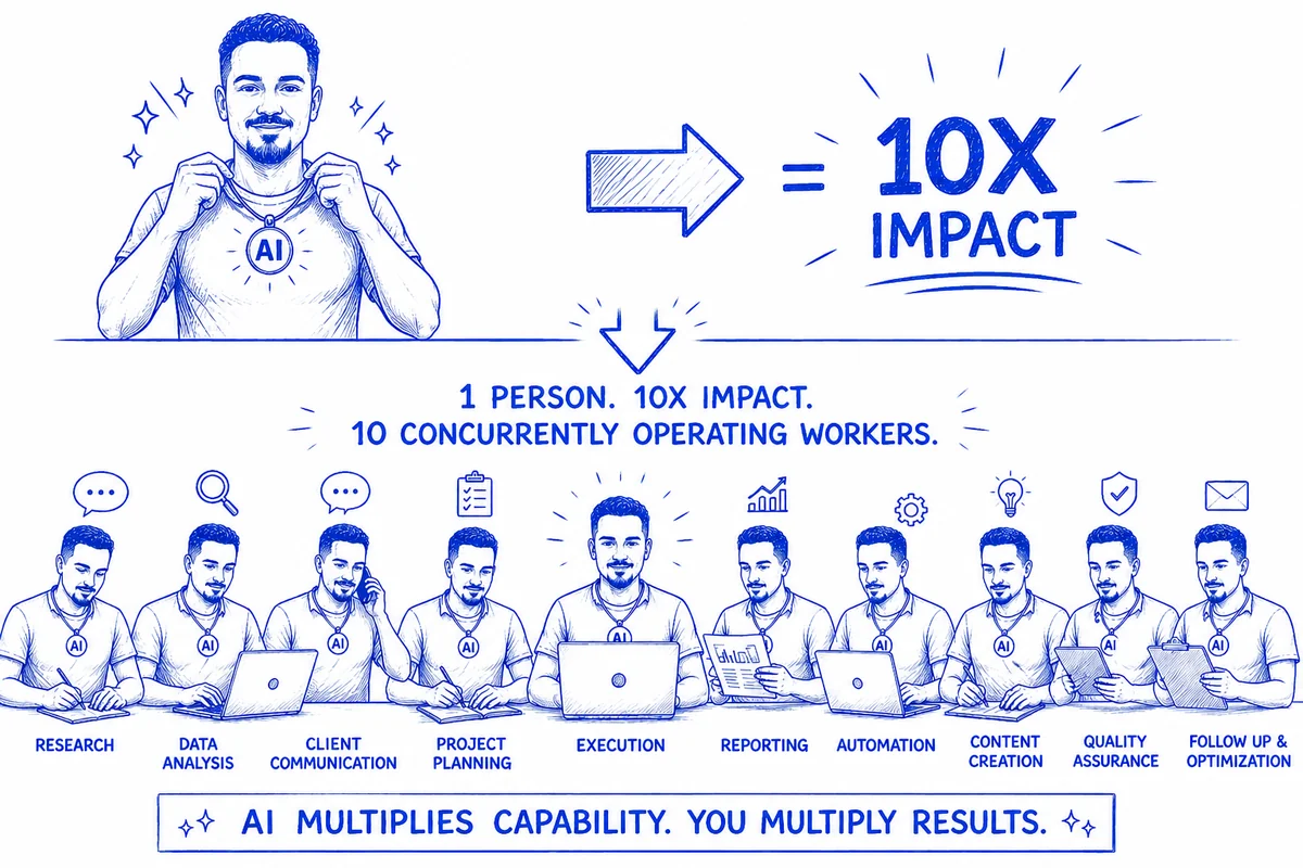 AI automation reducing headcount and growing revenue